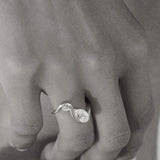 1.5 CT Pear Toi Et Moi Lab Grown Diamond Engagement Ring