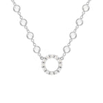 1.44 CT Round April Diamond Lab Made Diamond- April Birthstone Necklace 7