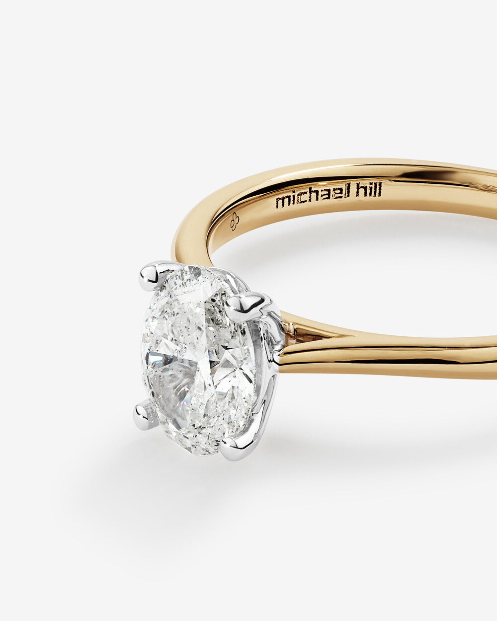 Stunning 1 CT Oval Moissanite Engagement Ring In Solitaire Design 5