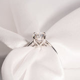 Classic 2.0 CT Oval Moissanite Engagement Ring with Solitaire Design 3