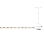 Round Cut Cubic Zirconia in 925 Sterling Silver Necklace 5