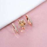 Stunning 0.3 TCW Round Moissanite Stones Chloé Eternity Wedding Band 7