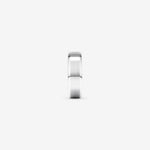 0.15 CT Cushion Moissanite Flush Men's Wedding Band in Solid Gold 3