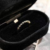 0.3 TCW Round Cut Moissanite Bridal Wedding Band 5