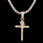 Crucifix Silver Pendant for Him 10