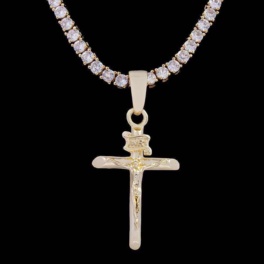 Crucifix Silver Pendant for Him 10