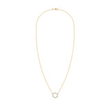 1.44 TCW Round Aquamarine Lab Made Diamond- March Birthstone Necklace 5