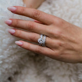Round Cut Solitaire Style Cubic Zirconia in 925 Sterling Silver Ring 3