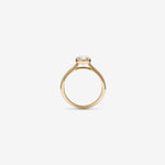 Stunning 1.25 CT Pear Moissanite Engagement Ring with Bezel Design 2