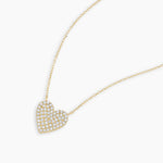 Round Cut Cubic Zirconia in 925 Sterling Silver Necklace 2