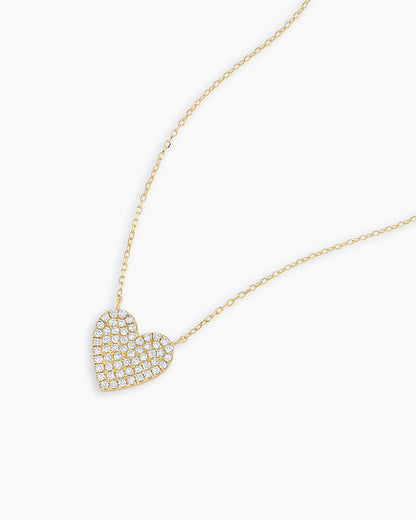 Round Cut Cubic Zirconia in 925 Sterling Silver Necklace 2