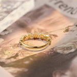 0.2 TCW Round Cut Moissanite Bridal Wedding Band 3