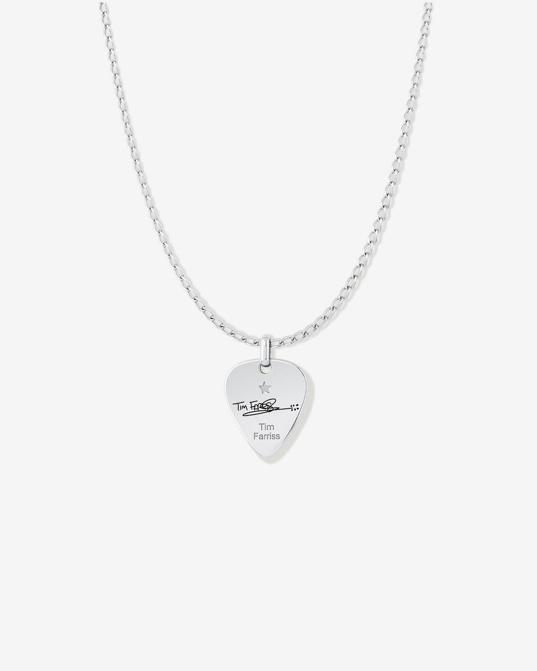 Round Cut Cubic Zirconia in 925 Sterling Silver Necklace 1