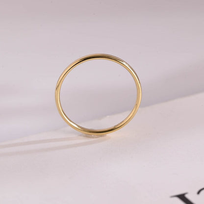 Stunning Minimalist Metal Wedding Bands 10