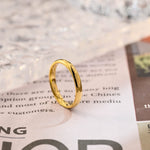 Simple Classic Moissanite Wedding Band 8