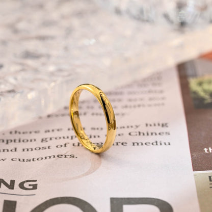 Simple Classic Moissanite Wedding Band 8