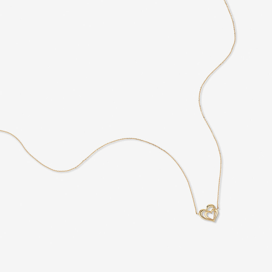 Round Cut Cubic Zirconia in 925 Sterling Silver Necklace 2