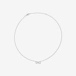 Round Cut Cubic Zirconia in 925 Sterling Silver Necklace 3