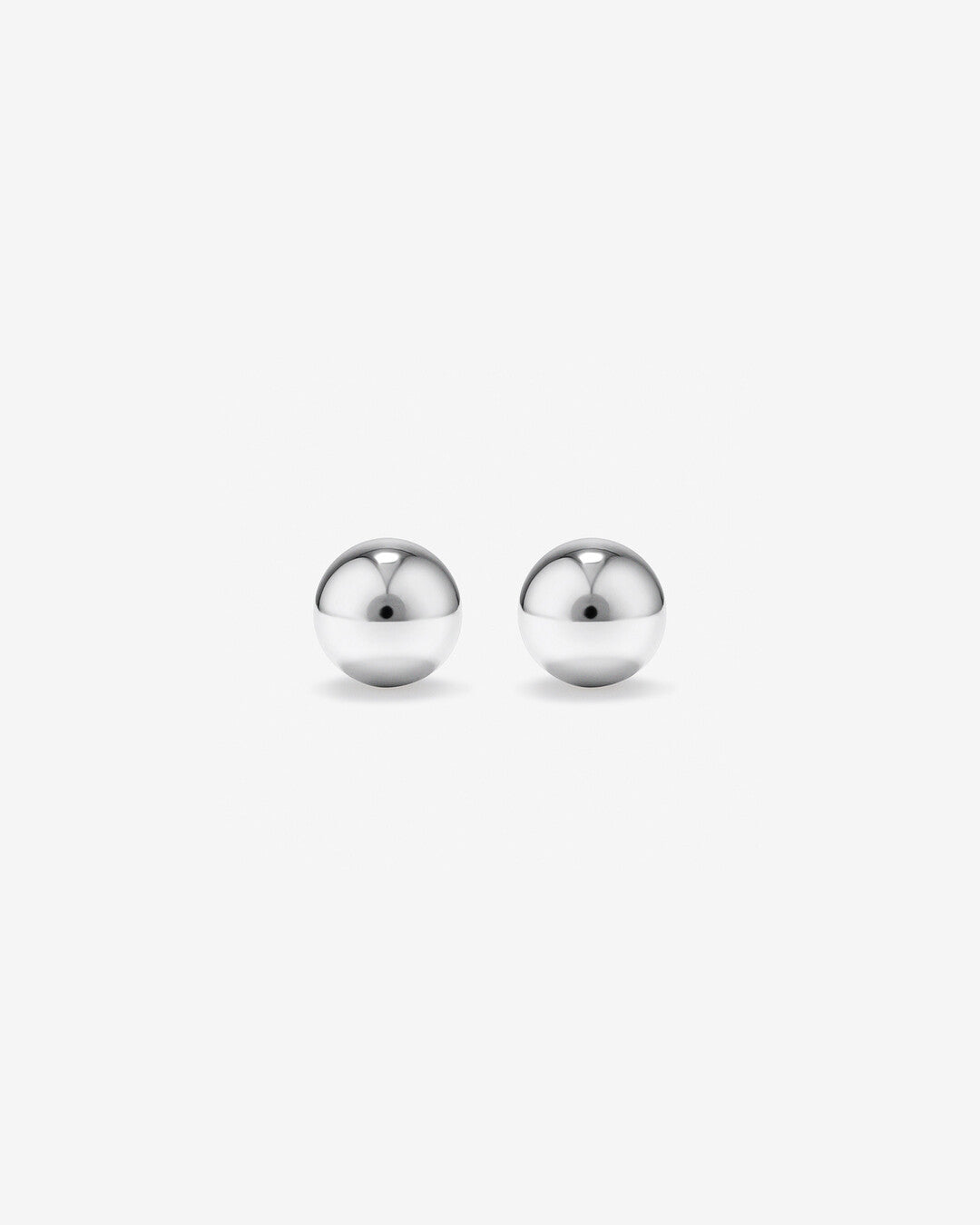 Round Cut Cubic Zirconia in 925 Sterling Silver Earrings 2