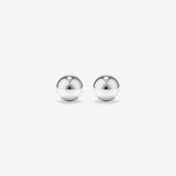 Round Cut Cubic Zirconia in 925 Sterling Silver Earrings 2
