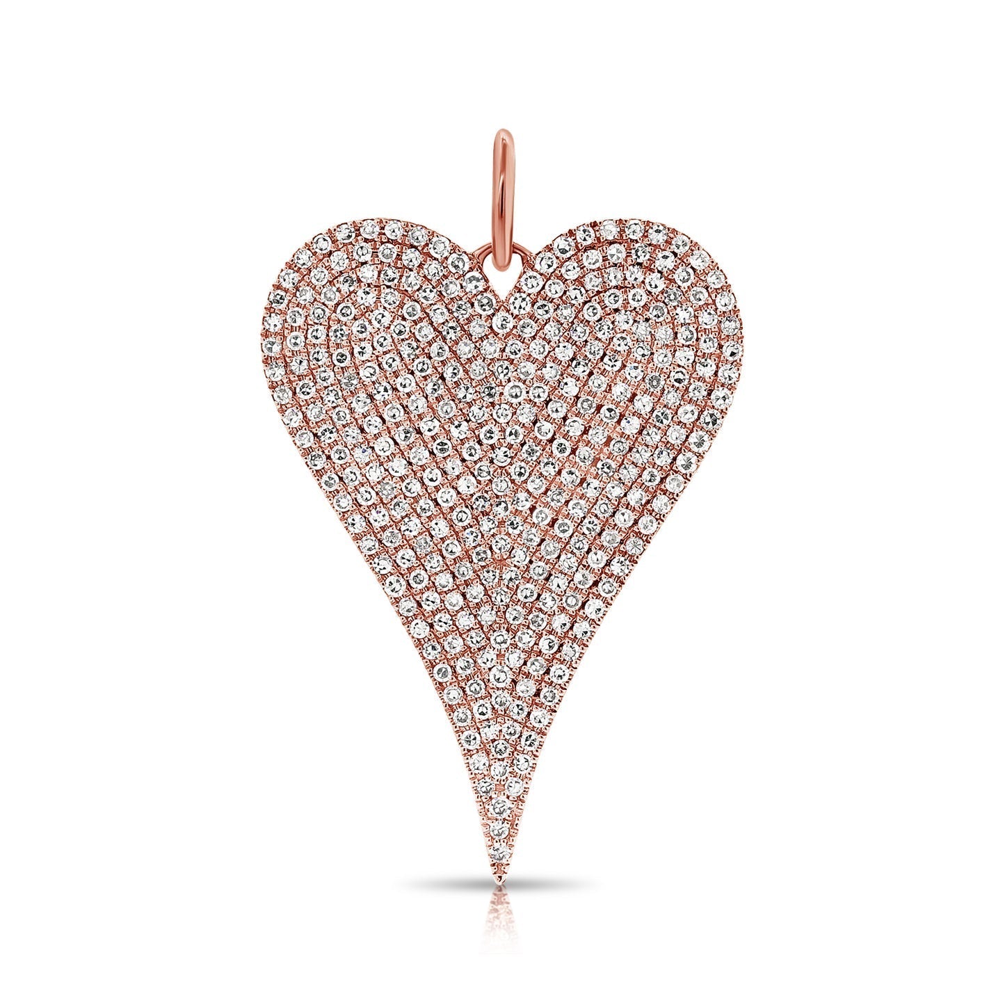 Round Cut Cubic Zirconia in 925 Sterling Silver Necklace 7