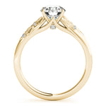Stunning 1.0-2.0 CT Round Moissanite Engagement Ring with Nature-Inspired Design 3