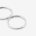 Round Cut Cubic Zirconia in 925 Sterling Silver Earrings 3