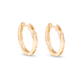 0.83 TCW Round Cut Moissanite Earrings in Gold 7