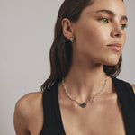 Round Cut Cubic Zirconia in 925 Sterling Silver Necklace 6