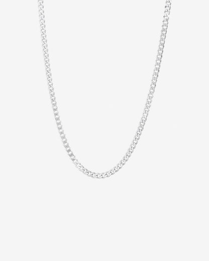 Round Cut Cubic Zirconia in 925 Sterling Silver Necklace 1