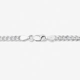 Round Cut Cubic Zirconia in 925 Sterling Silver Necklace 3