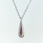 Round Cut Cubic Zirconia in 925 Sterling Silver Necklace 4