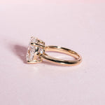 Classic 5.0 CT Oval Moissanite Engagement Ring with Solitaire Design 3