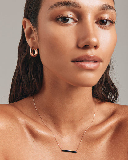 Round Cut Cubic Zirconia in 925 Sterling Silver Necklace 3