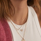 Round Cut Cubic Zirconia in 925 Sterling Silver Necklace 2