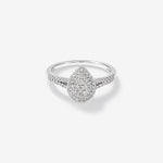 Stunning 0.30 TCW Round Moissanite Engagement Ring with Split Shank Design 1