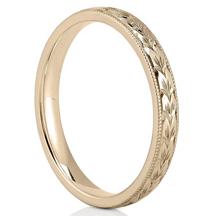 Stunning Milgrain Metal Wedding Bands 2