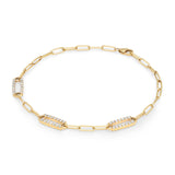 2.8 CT Round April Diamond Lab Made Diamond- April Birthstone Bracelet 2