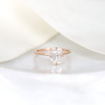 Stunning 1.75 CT Emerald Moissanite Engagement Ring with Solitaire Design 4