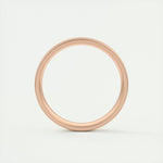 Satin-Finish Classic White Gold Men's Band 11