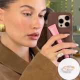 Hailey Bieber – Inspired 8 Carat Oval Cut Hidden Halo Lab Grown Diamond Engagement Ring