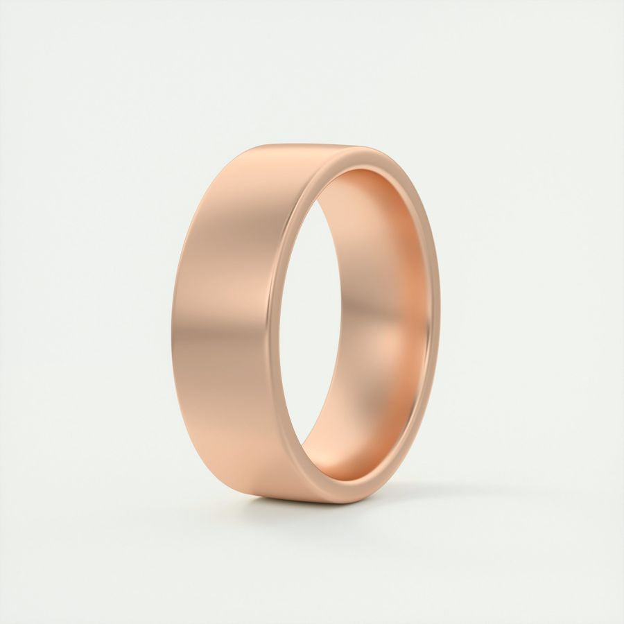 
                  
                    Satin-Finish Rose Gold Regular Men's Band 3
                  
                