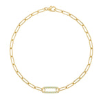 0.42 TCW Round Peridot Lab Made Diamond- August Birthstone Bracelet 1