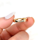 Stunning Chevron Metal Wedding Bands 4