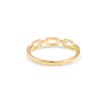 Stunning 0.05 TCW Round Moissanite Stones Linked Stones Wedding Bands 8