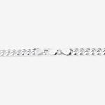 Round Cut Cubic Zirconia in 925 Sterling Silver Necklace 3