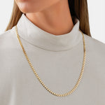 Round Cut Cubic Zirconia in 925 Sterling Silver Necklace 4