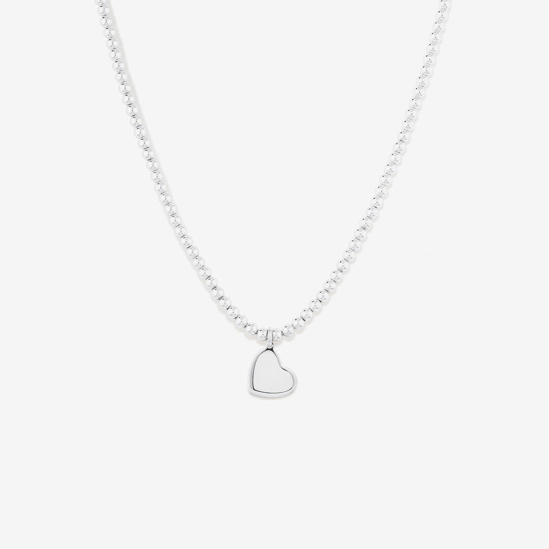 Round Cut Cubic Zirconia in 925 Sterling Silver Necklace 1