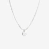 Round Cut Cubic Zirconia in 925 Sterling Silver Necklace 1