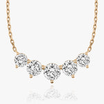 3.50 TCW Round CVD F/VS Diamond Necklace 8